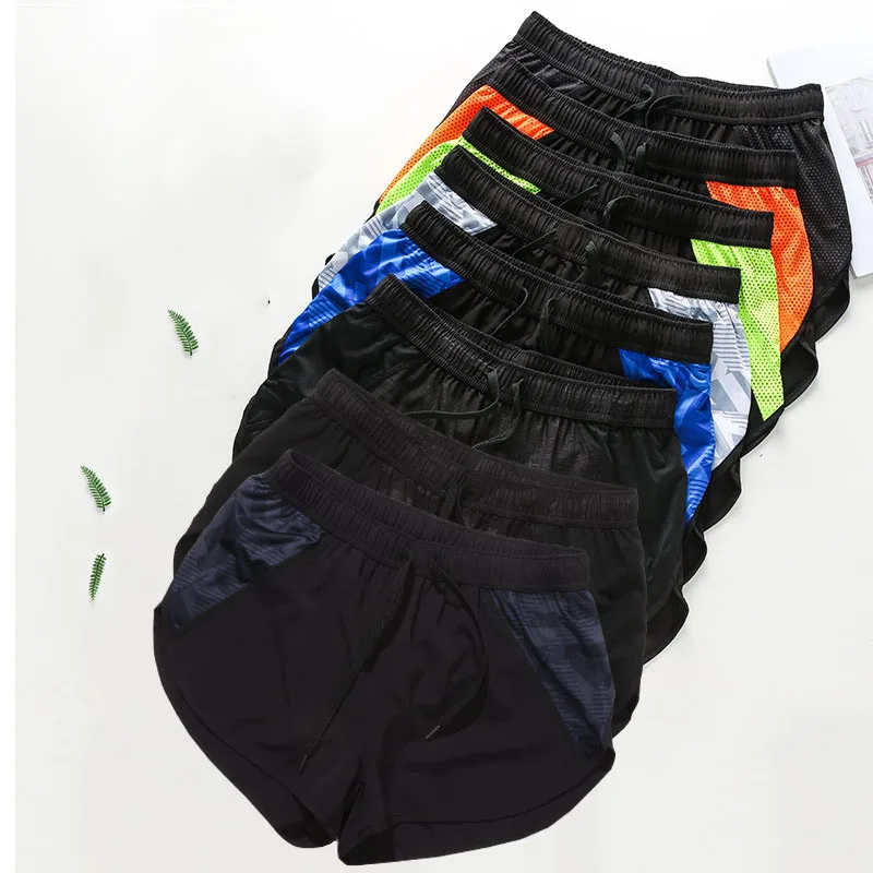 Summer Thin Running Large Shorts Breathable Quick Dry Men's Shorts179_voghion.com