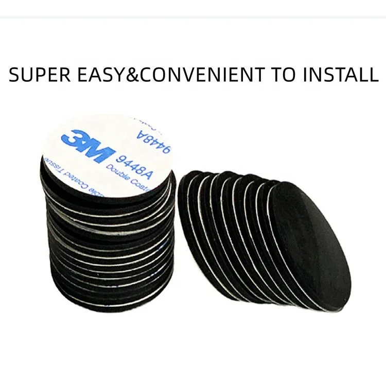 Flexible Round With Adhesive Backing Small Sticky