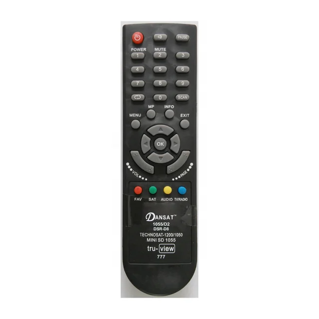 Hostrong Factory OEM ODM Remote Control TECHNOSAT for TV Box Set Top Box STB NEC-FTA3300 T-786 1200 1050 TS-9000 Support Custom