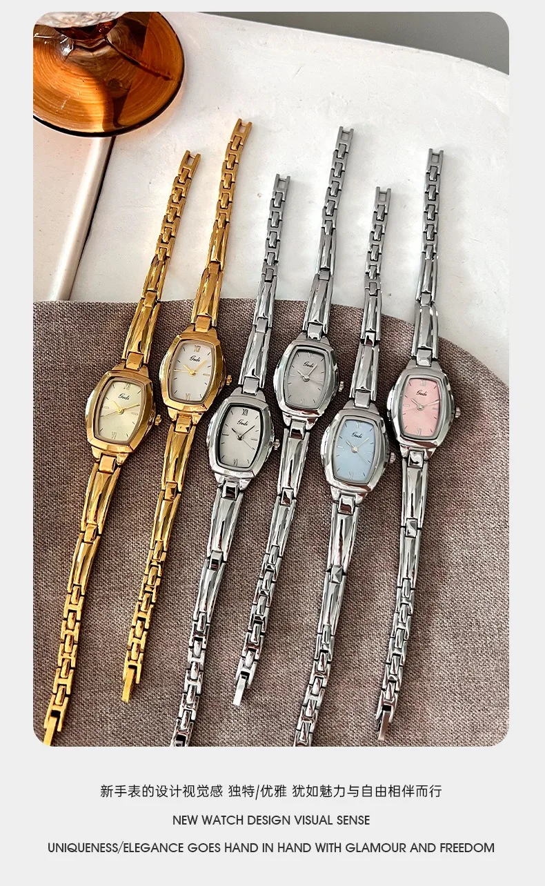 Montre Vintage Golda Pour Femme Années 50-60 - Boîtier En Argent 835, Occasion