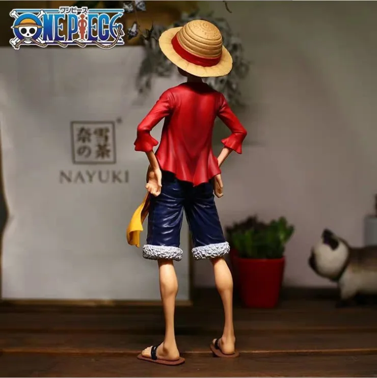 Одна штука Luffy Smiley Monkey D большая сборка может изменить лицо фигурки модель