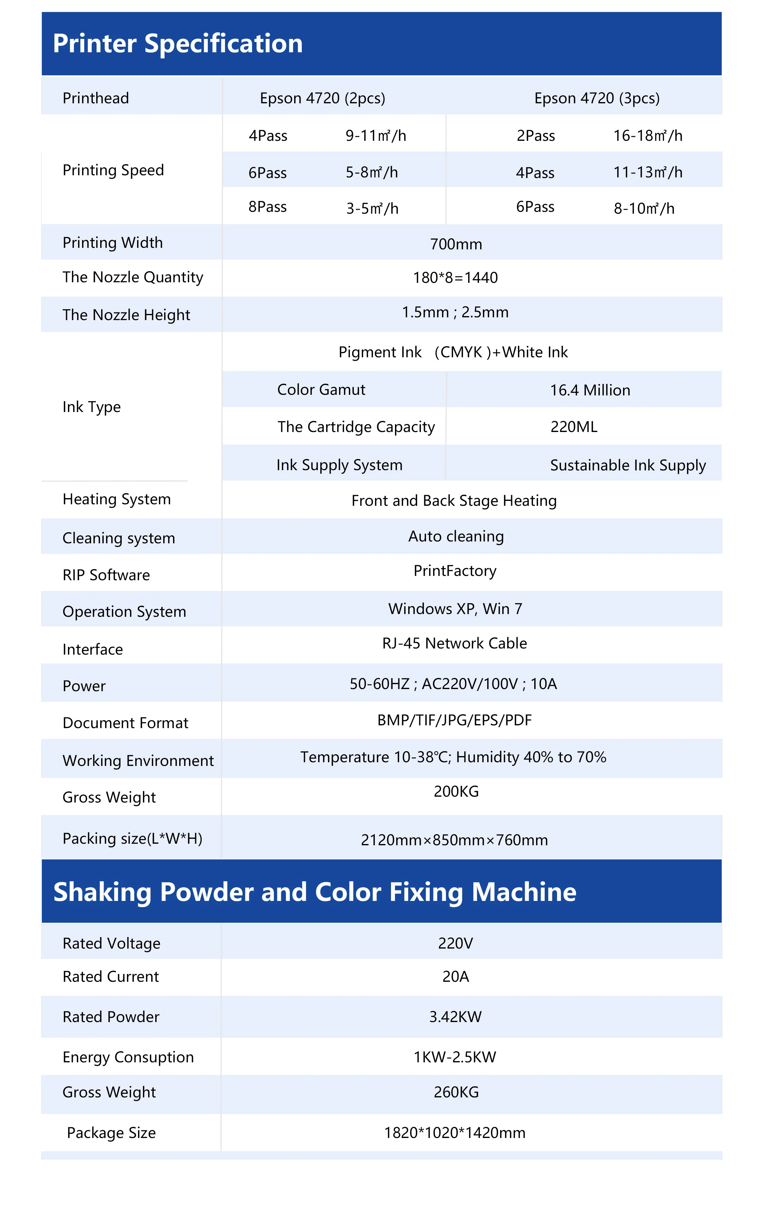 H650 60cm Large Format DTF Printer Available T-Shirt DTF Printer
