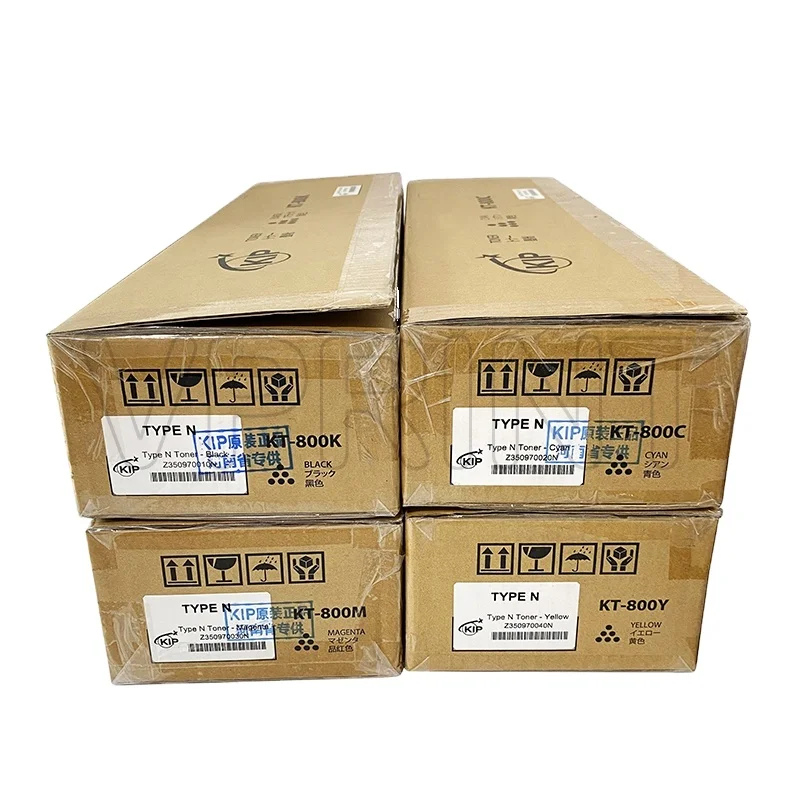 Original Toner Cartridge KT-800K/C/M/Y for KIP 850 860 870 880 890