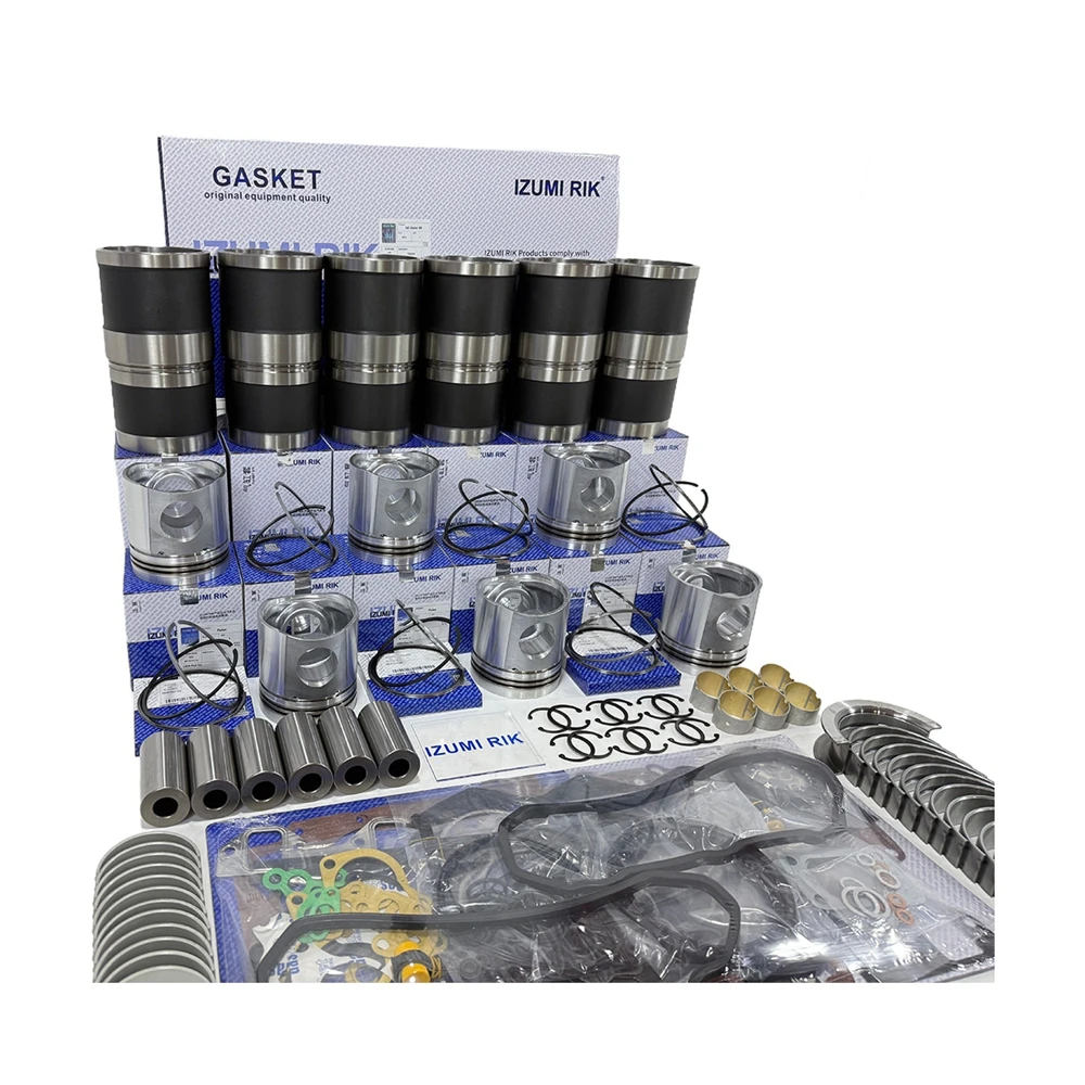 Construction Machinery Engine Parts IZUMI RIK Engine Overhaul Repair Kit for Engine Parts ISLGT8.9 ISM11 ISX15