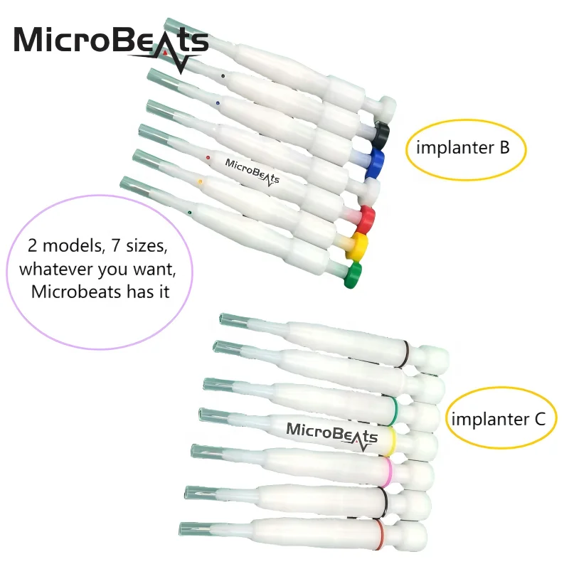 FUE Hair Implanting Basic Kit with Electric Hair Extraction Machine Implantor and FUE Punch
