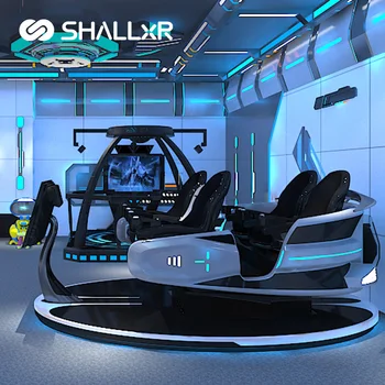 Guangzhou ShallxR 9D Vr Simulator One-Stop Solution Multiplayer Escape Room Vr Park Shooting Games