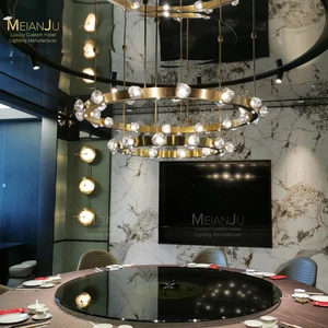 Modern Oval Stainless Steel Chandeliers & Pendant Lights Warm White Professional Installation for Hotels & Restaurants