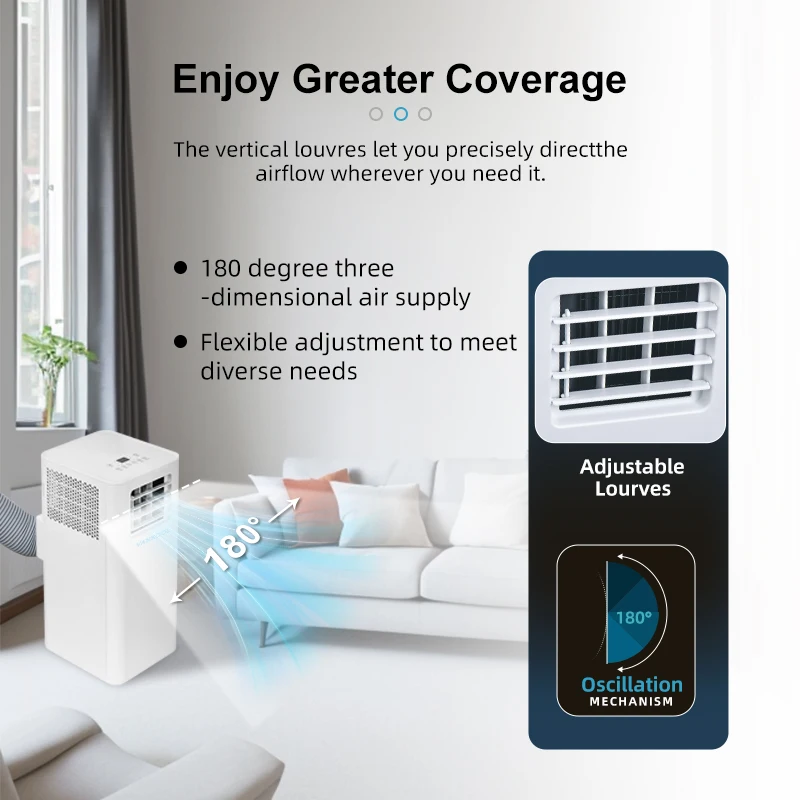 4 in 1 a New air Conditioning Unit  Removable Room Ac Portable 5000-12000btu Mobile Airconditioner Portable air Conditioner