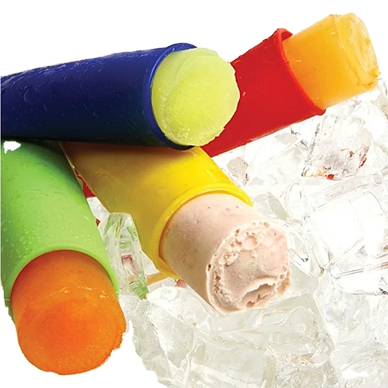 Mchoice Popsicle Molds Silicone Ice Pop Mold, 10 Pieces BPA Free