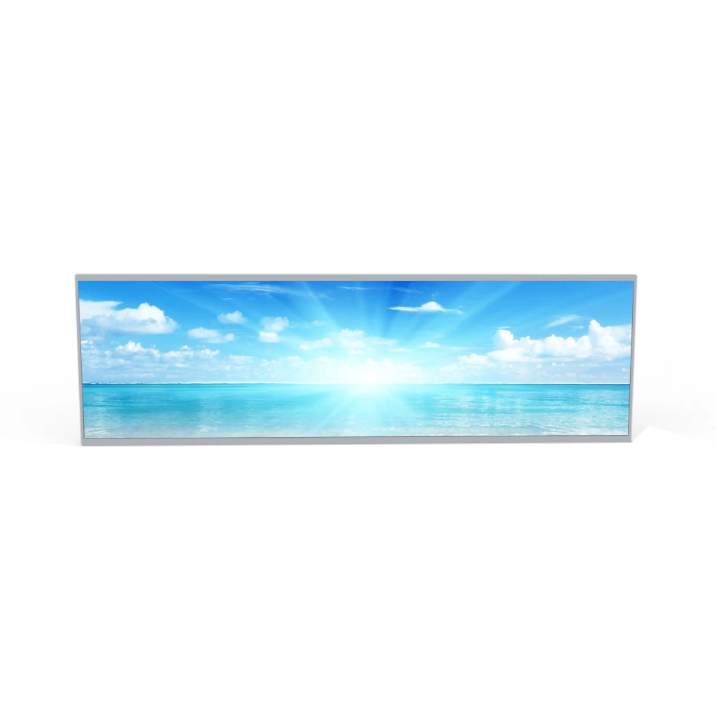 AUO 37 inch 2500 nits High Brightness ≥3:1 Display Stretched Bar LCD Display P370IVN04.0 P370IVN04.1 Advertising Display details