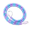 Purple and blue