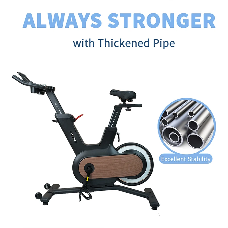Oem Indoor Stationery Bicycle 10kgs Flywheel Fitness Equipment Magnetic Control Exercise Spinning Bikes