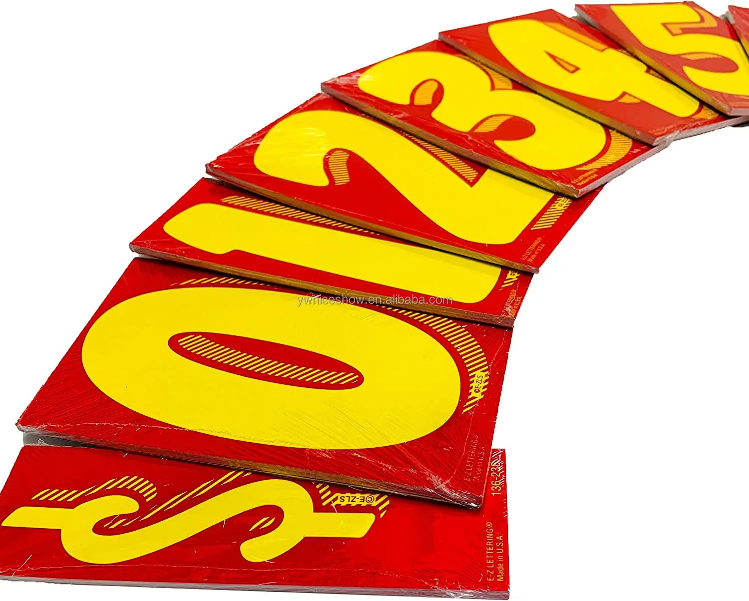 Auto Dealer Supplies Vinyl Number Decals for Windshield Pricing
