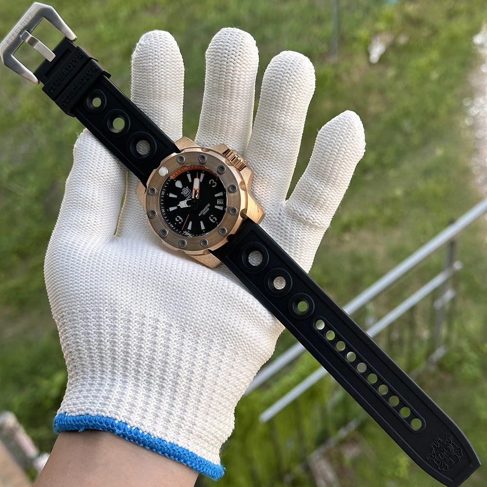 STEELDIVE SD1948S Bronze Diver Watch, 1000M Waterproof, Japan NH35