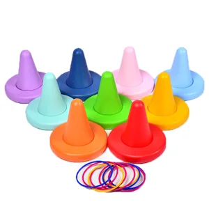 Unisex Plastic Sensory Balance Training Chair One Corner Gyro Stool with Ferrule Rings for 2-4 Years and 5-7 Years Age Range