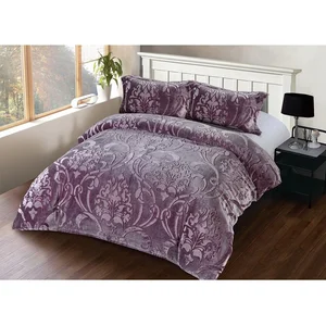 Embossed Flannel Sherpa Comforter Coral Fleece Sherpa Blanket