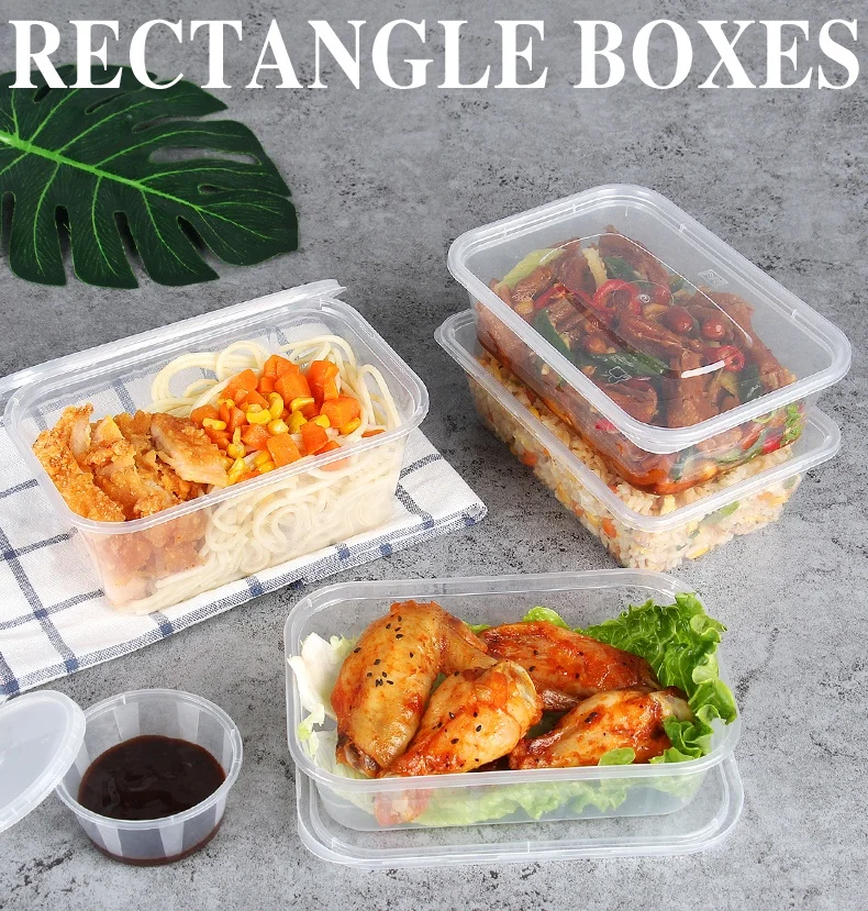 650ml clear plastic container  Plastic takeaway food containers