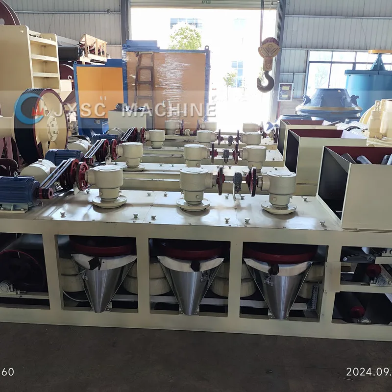 High Efficiency High Gauss Intensity Magnetic Separation Equipment Tin Tantalum Ore 3 Discs Magnetic Separator Factory Price