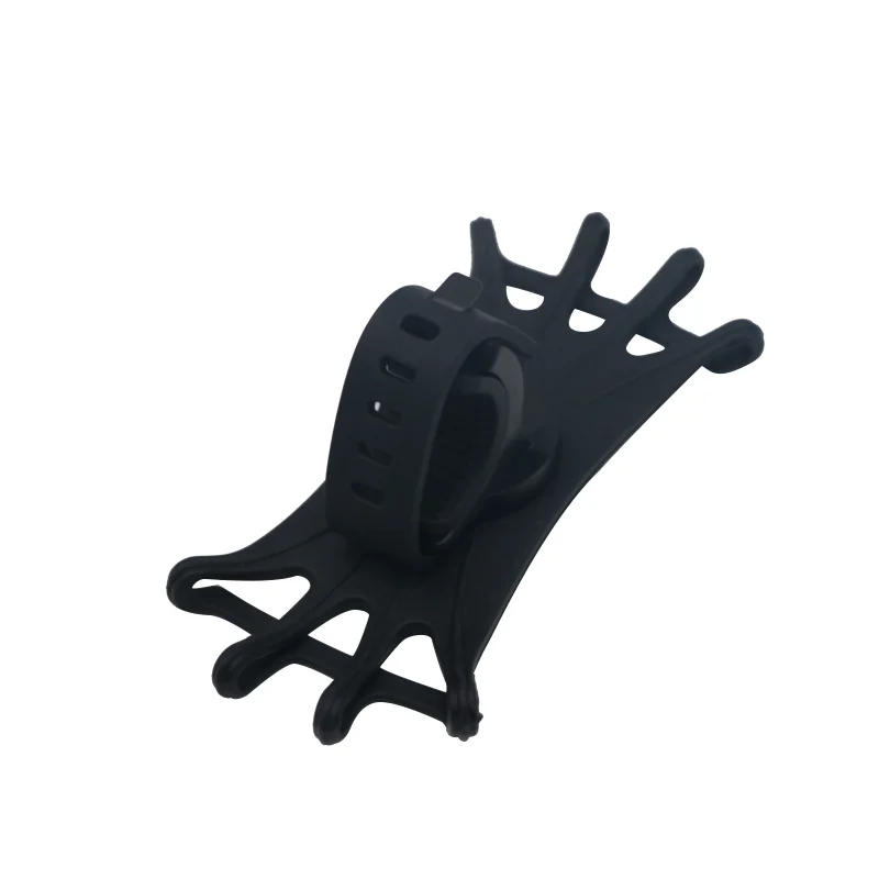 RIDERACE Silicone Bicycle Phone Holder Motorcycle Phones Mobile Handlebar Bracket Cycling Phone Stand GPS Mount for 4-6.5 Inch