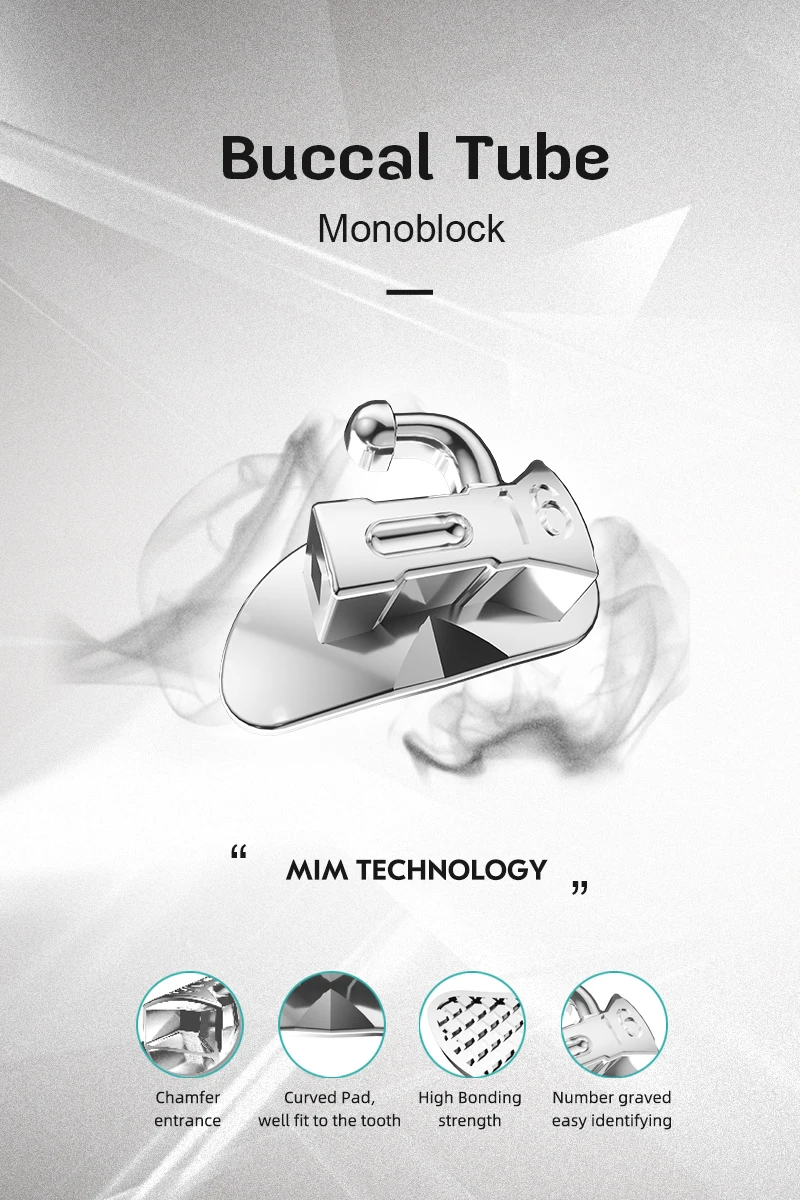 Orthodontic Standard Buccal Tubes Orthodontic Molar Buccal Tube