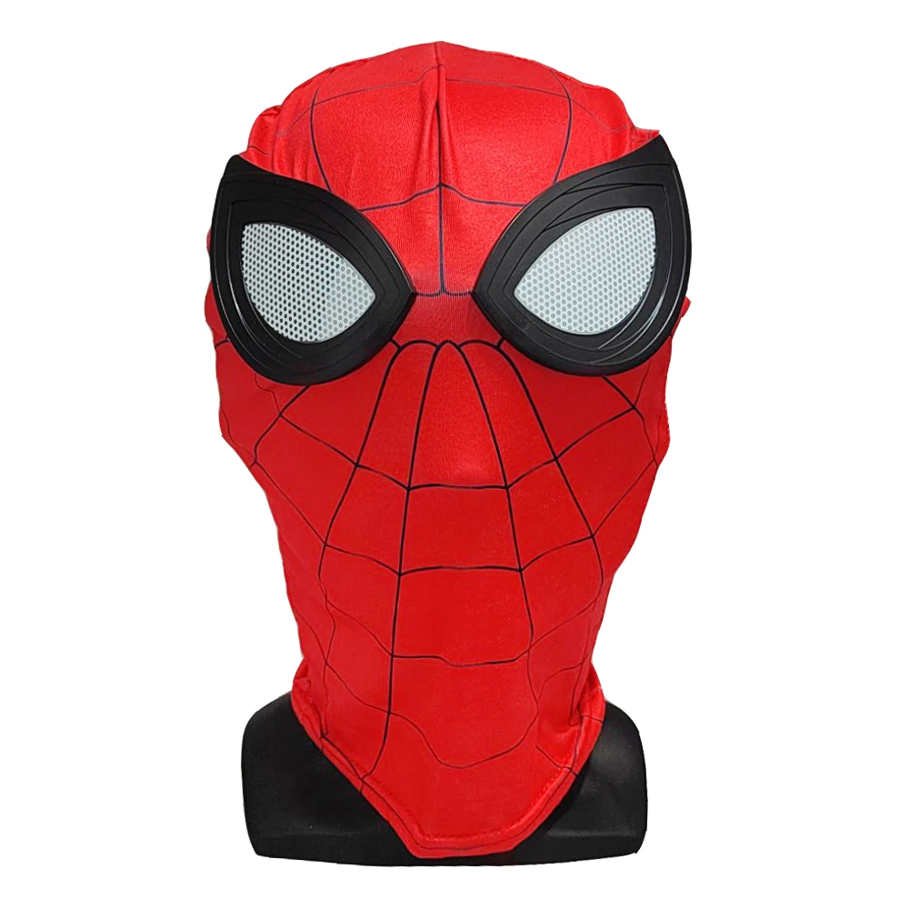 Superhero Spider Mask Man Into Spider Verse Miles Morales Mask Cosplay ...