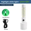 white green