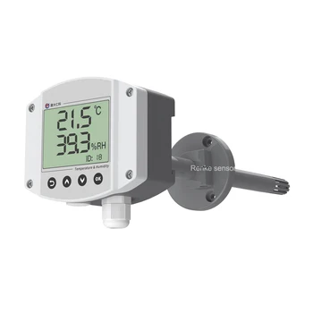 仁科液晶4-20毫安气温监测Modbus风道湿度温度传感器| Alibaba.com