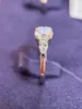 Anillo de Platino con Diamantes VVS de 1.03CT+0.348CT