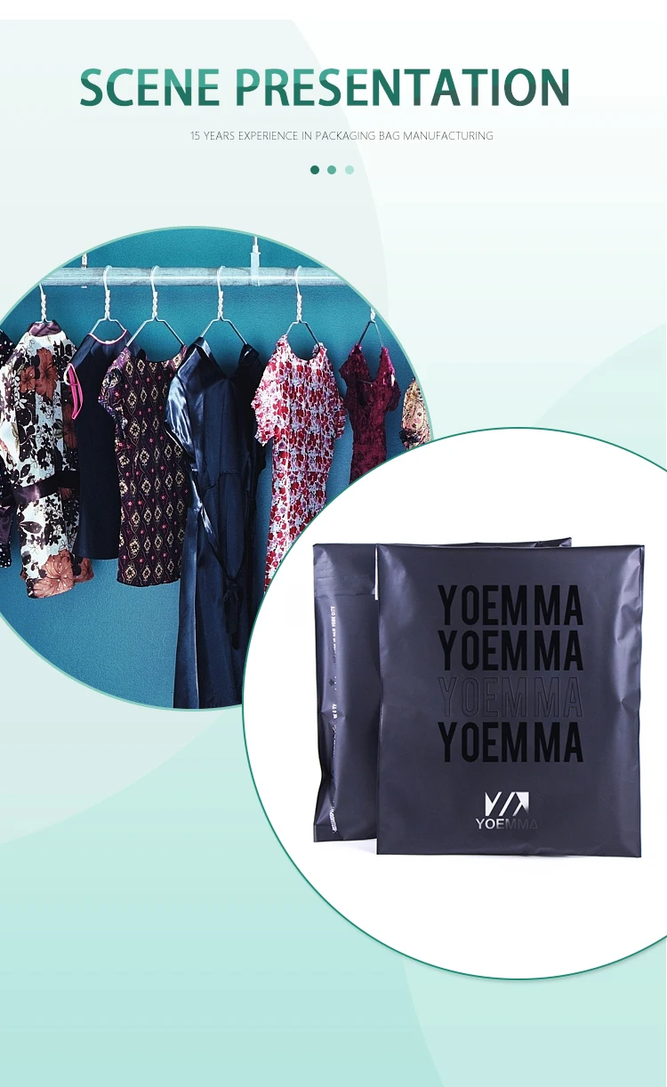 Custom Logp Matte Black Shoes & Clothing Packaging Poly Mailer Shipping Bags Buy Poly Bags For