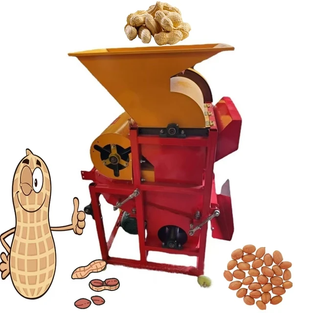 Small Electric Peanut Processor Agro machine Peanut peeling machine  Peanuts