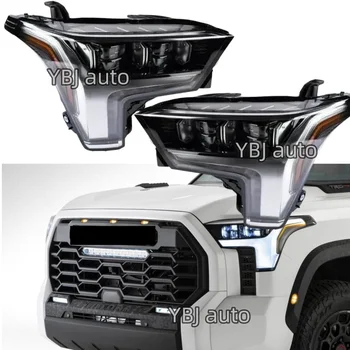 YBJ car accessories LED healamp For 2022-2023 Toyota Tundra LED Headlight OME 81140-0C260 81150-0C260 LED Headlight