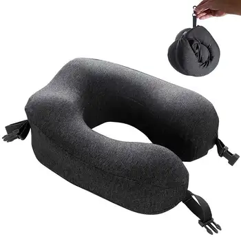 Wholesale Custom Neck Cushion Support Memory U Shape Memory Foam Travel Neck Pillow