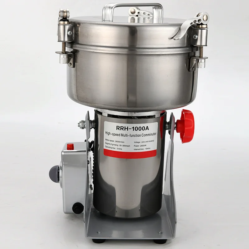 1000g chinesische Medizin Pulver isierer Haushalt kleine Mühle elektrische Pulver isierer multifunktion ale ultra feine Mahlung kommerziell – Detail 1