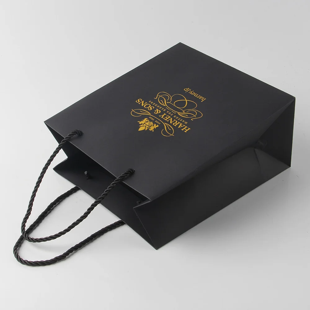 Custom Oem Luxury Gift Shopping Paper Bag With Your Own Logo - Buy ...
