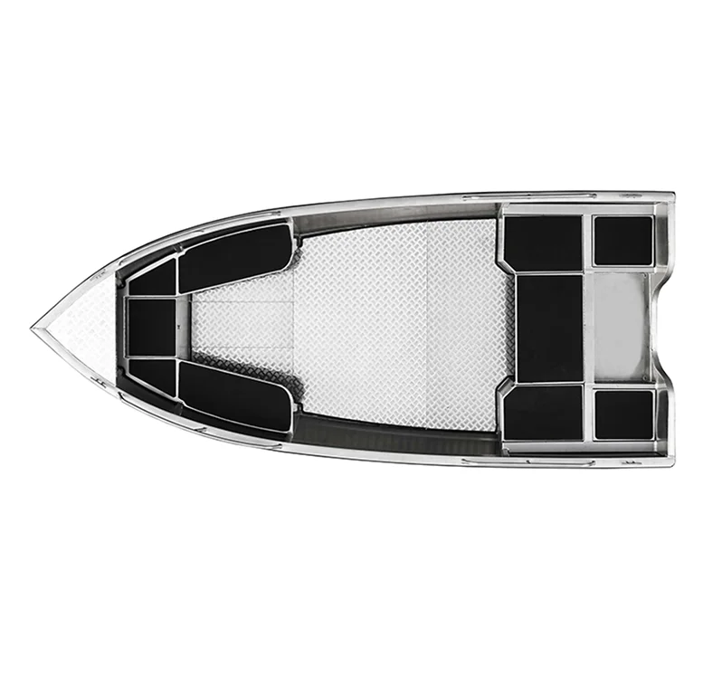 5m Kimple New Style Riveted Jon Boat With Steering Console Aluminum Fishing Boat For Sale Buy
