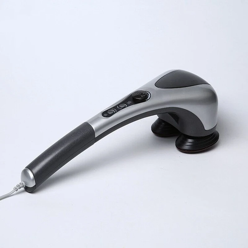 Handheld Body Infrared Massage Hammer Deep Tissue Massage for Shoulder Leg Foot Muscles Electric Double Head Full Body Massagers