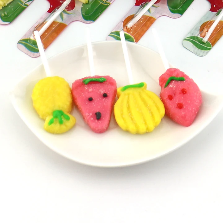 fruit lollipop