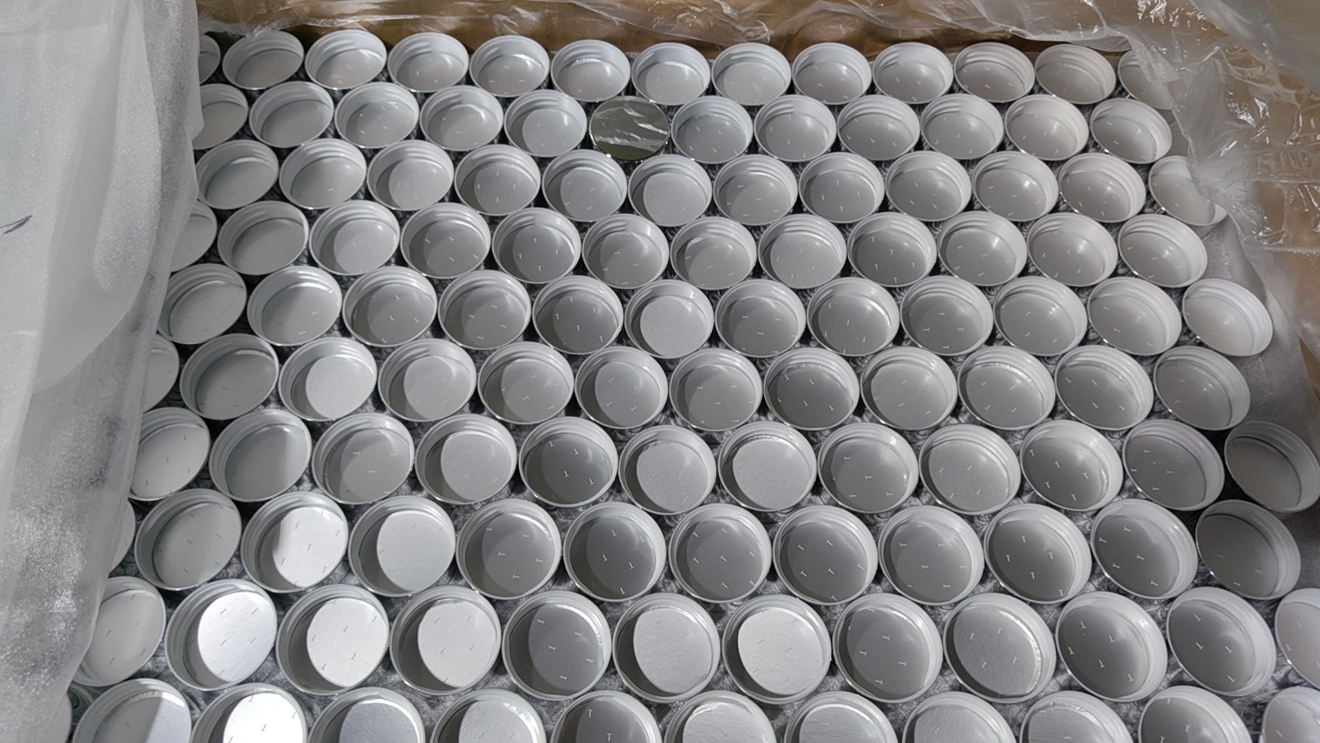 20g 80g 110g round aluminum cosmetic tin container metal aluminum jar ...