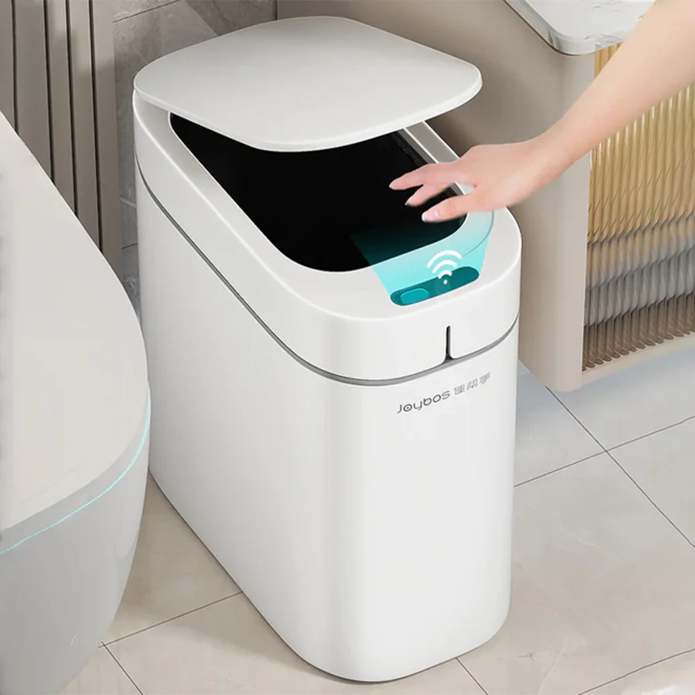 Joybos Automatic Smart Waste Bins Self Sealing Self Changing Garbage Bin Modern 10gallon Dustbin