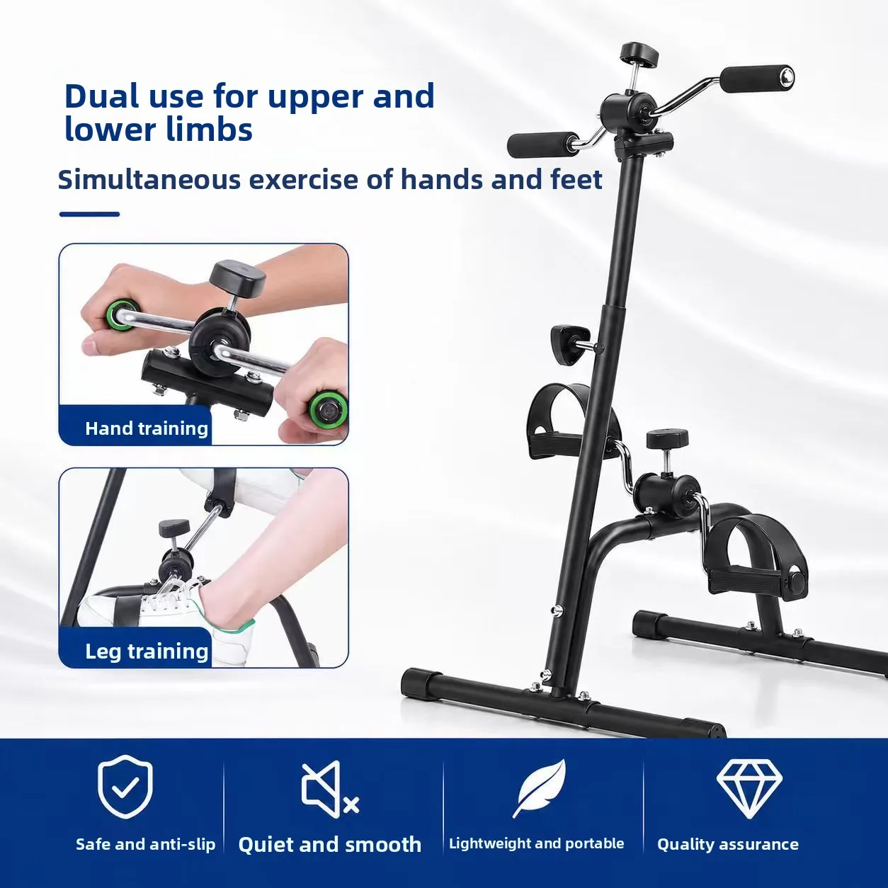 Multifunctional Steel Material Chain Drive Stepper Rehabilitation Trainer product detail 2