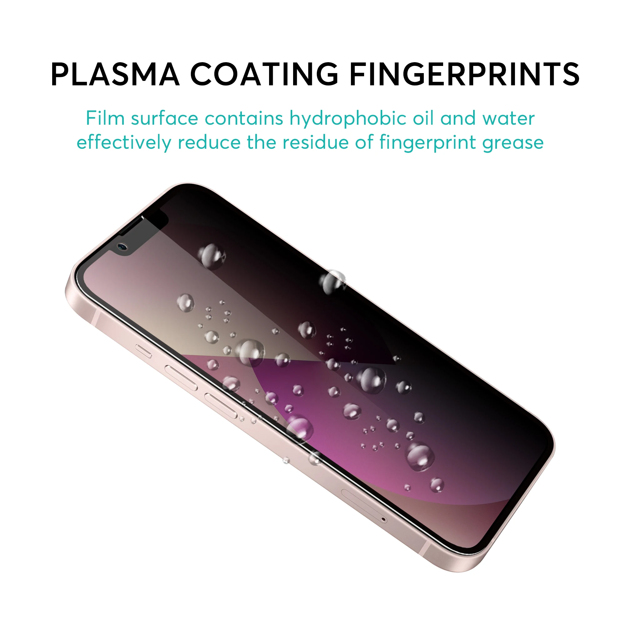 For iPhone 15 Privacy Screen Protector for iPhone 15 Pro Max Privacy Glass Screen Protector Film