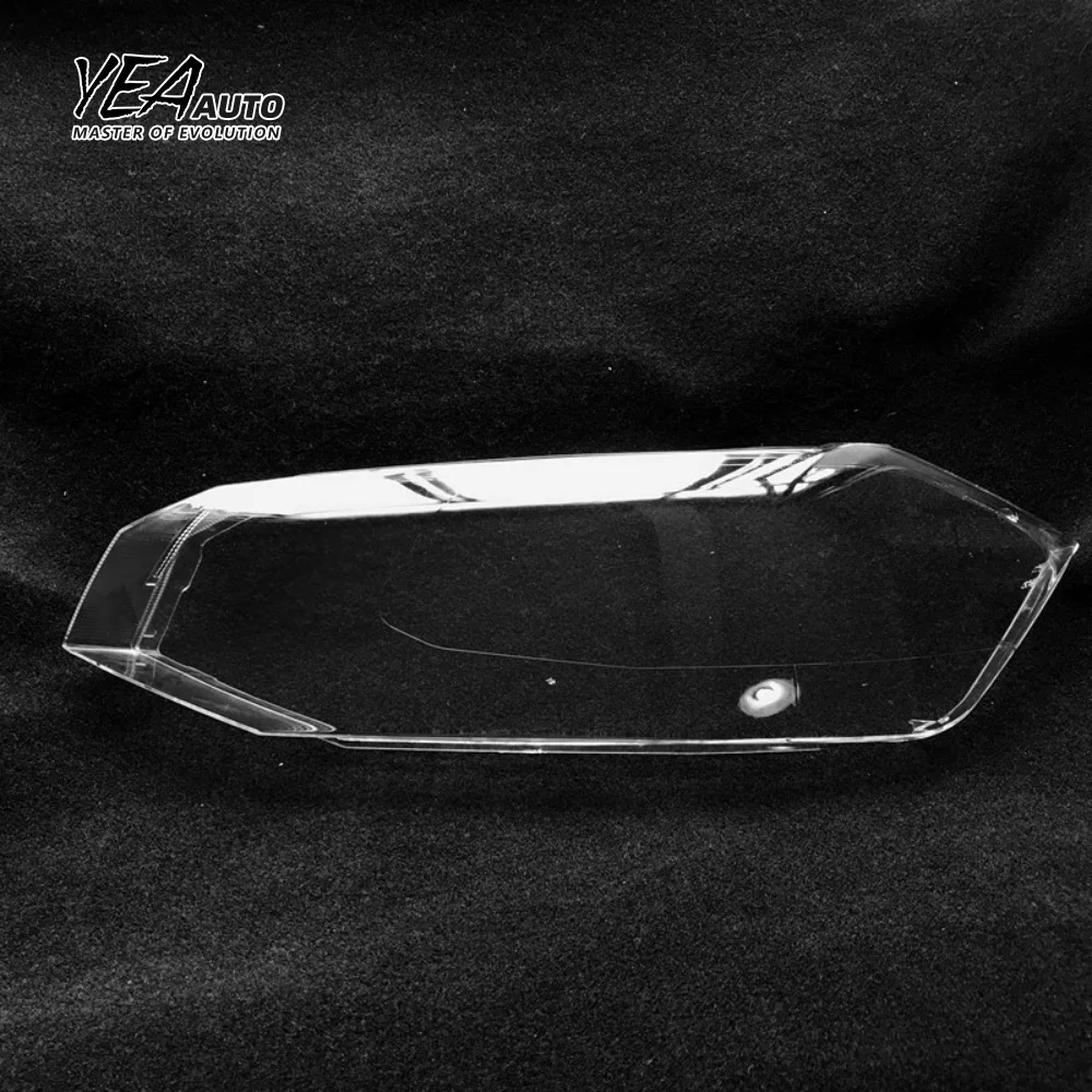 product car headlight glass lampshade cover lens for vw for volkswagon polo head light lens cover 2018 2019 2020-3