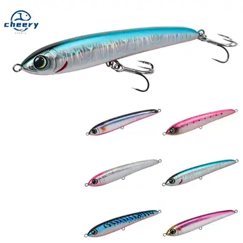 CHEERY Top Water Gt Popper Casting Stickbait Saltwater Casting Lure Floating Stickbait GT Pencil Lure – Popper – view 2