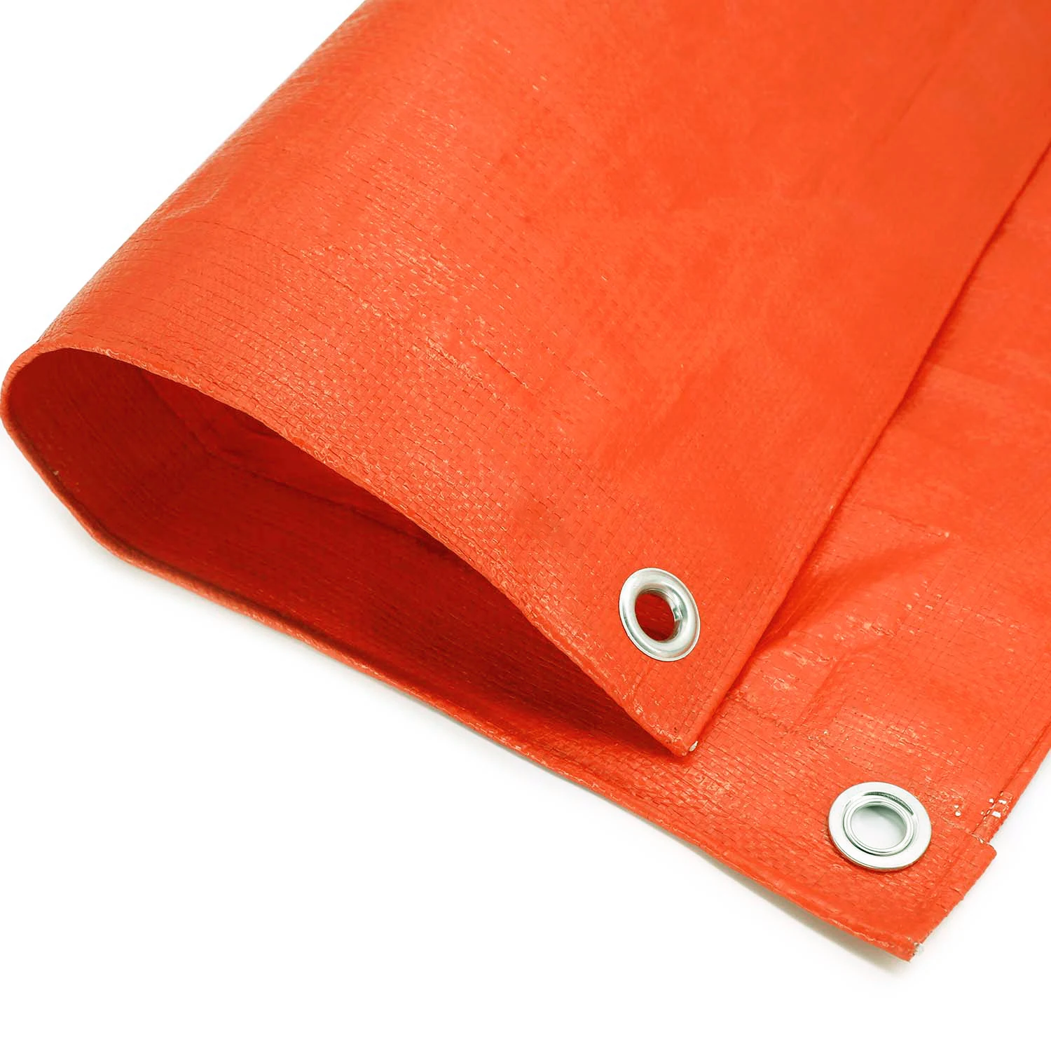 Orange Pe Tarpaulin Waterproof Polyethylene Coated Tarp Tarpaulin For