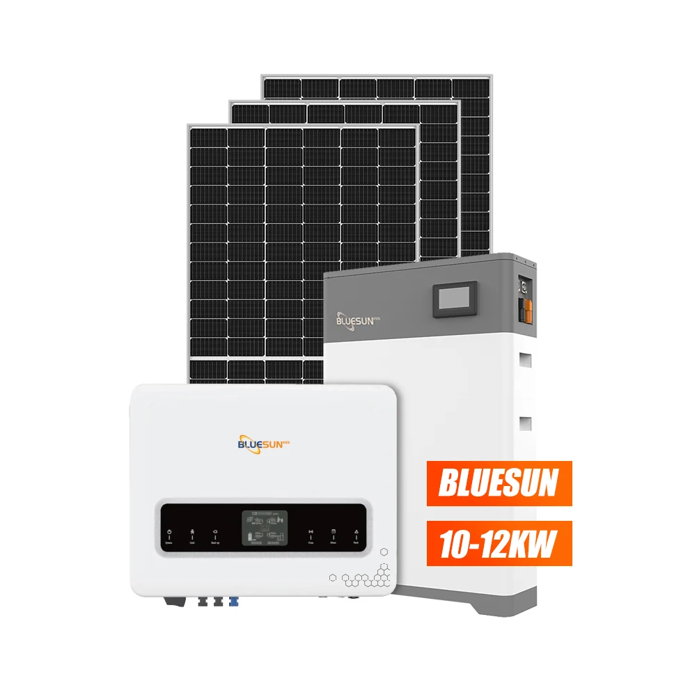 Bluesun Complete Set Bluesun Solar Panel Inverter 12kw Solar Power Hybrid Inverter for Bulgaria Market