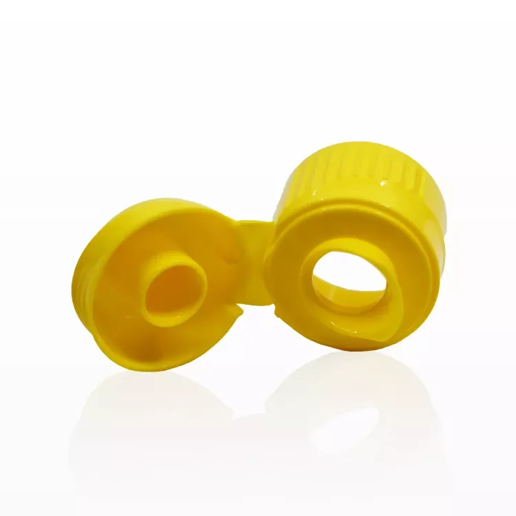 28/410 Custom Plastic Flip Top Honey Sauce Oil Squeeze Sport Bottle Lids
