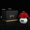 Vase 14 roses