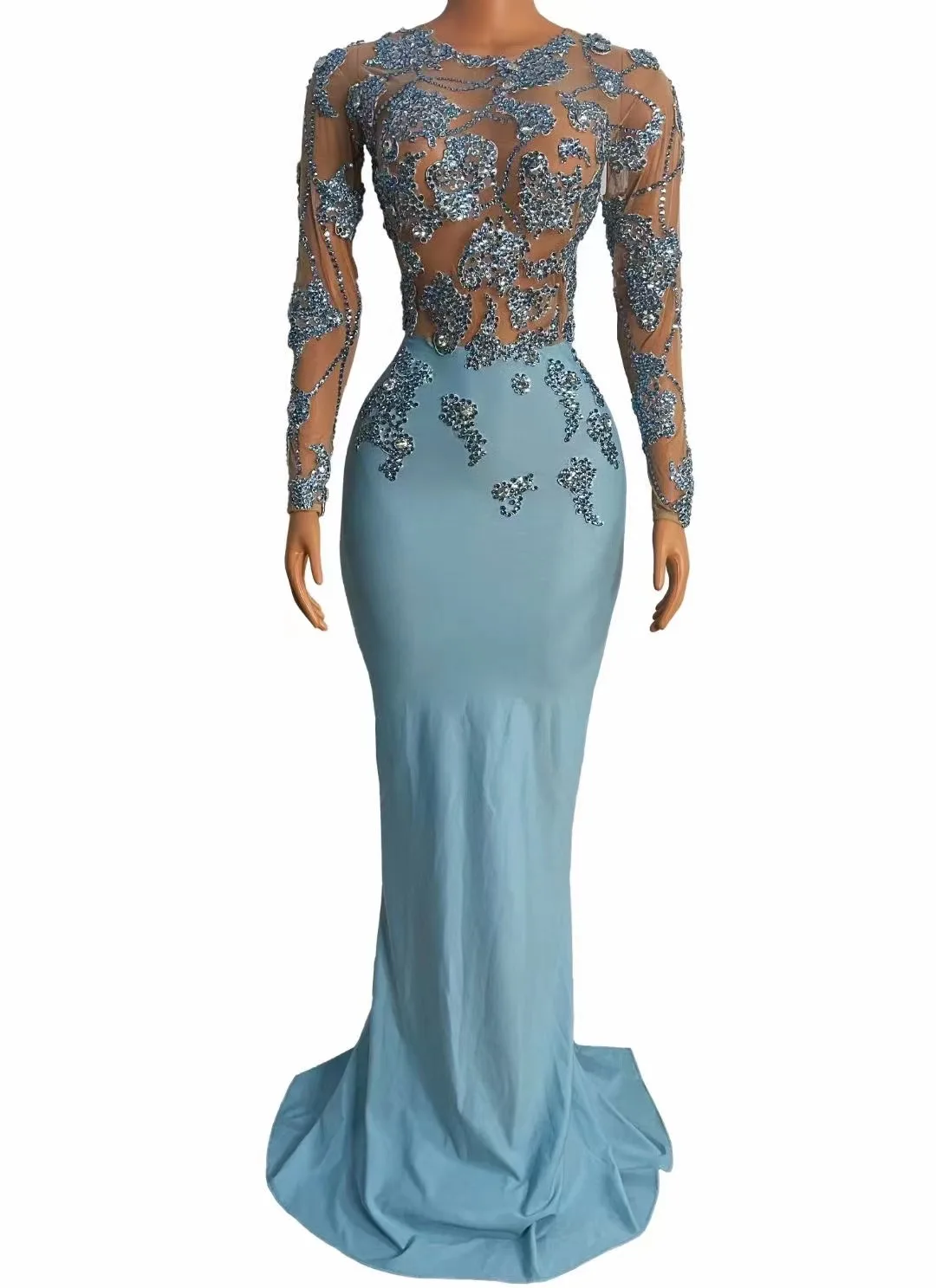 open lace back dress Wedtrend Women Sparkly Silver Prom Dress A-Line Off The Shoulder Tiered Long Party Dress with Slit, Silver / US26W