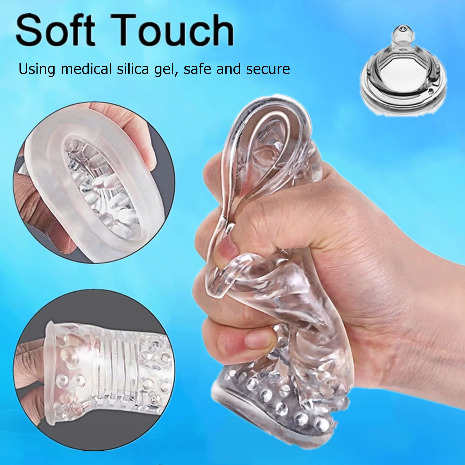 Diamond-Shaped Design Black Rotation Thrusting Automatic Electronic Masturbator Cup Male Masturbation for Man
