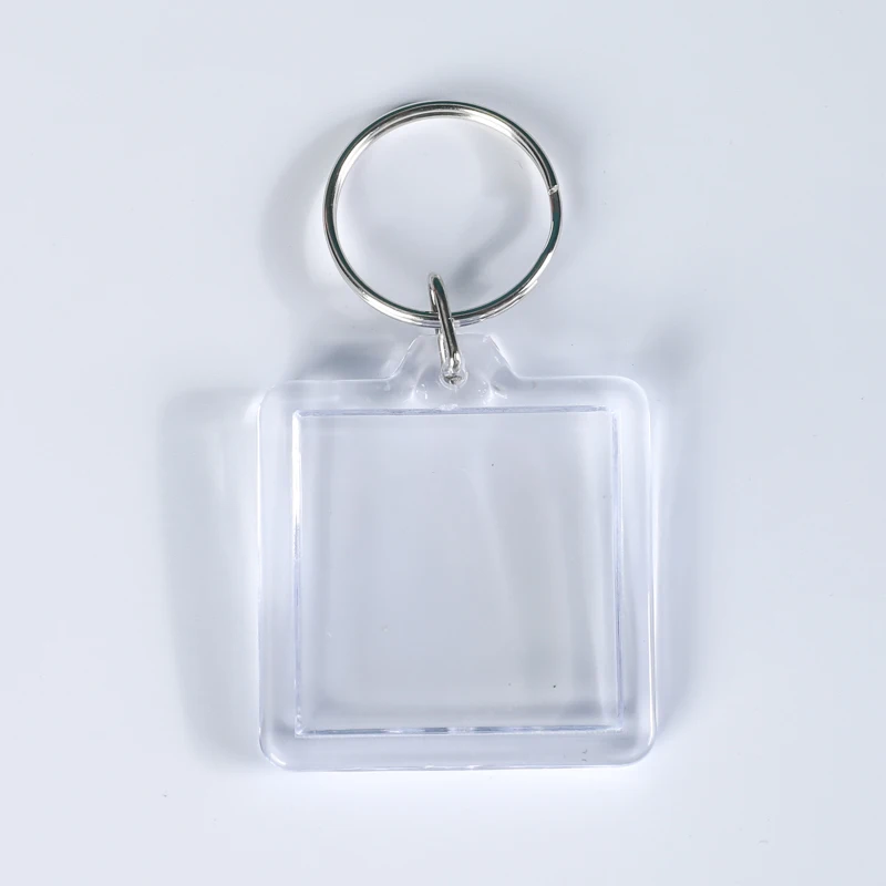 Производители поставляют прозрачную фоторамку подарок акриловый пустой брелок